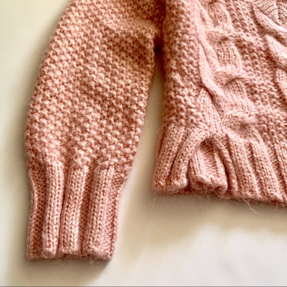 d a n i s h :: Baum und Pferdgarten Mohair Chunky Cable Knit Sweater - Picture 5 of 12